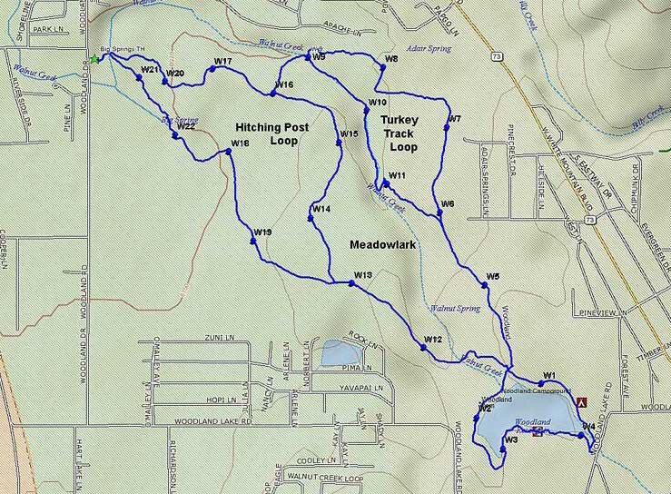 Map Woodland Lake Park.jpg (518471 bytes)